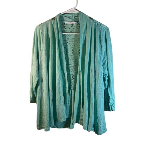 Maurices Green Cardigan Size 0 - Picture 1 of 7